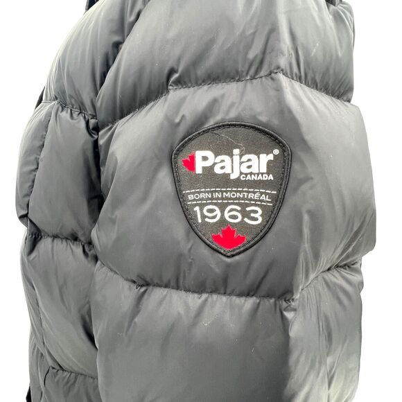 Pajar Canada Roxy Parka Down Puffer Coat‎ Women’s Faux Fur Removable Hood XL - Picture 8 of 16
